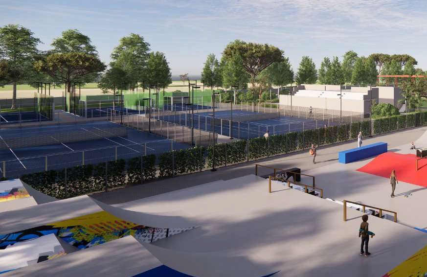 Da Torino a Caivano, protagonista del tennis anche al Parco Verde