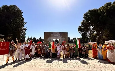 Ludi Magister, in Lucera 300 students tried out the training of Roman gladiators