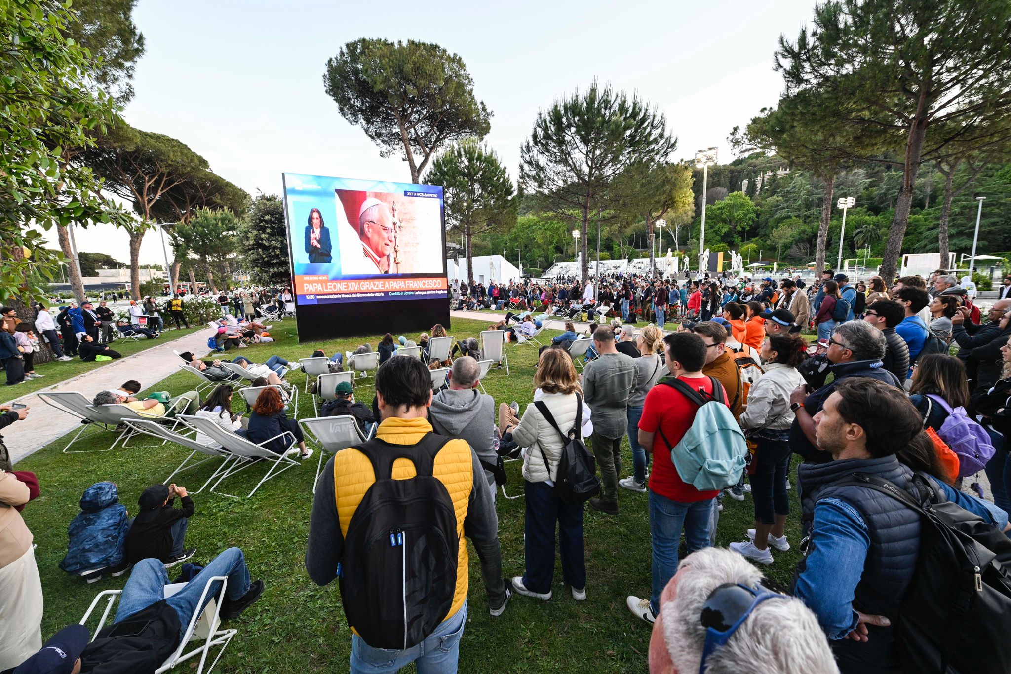 Papa foro italico 1