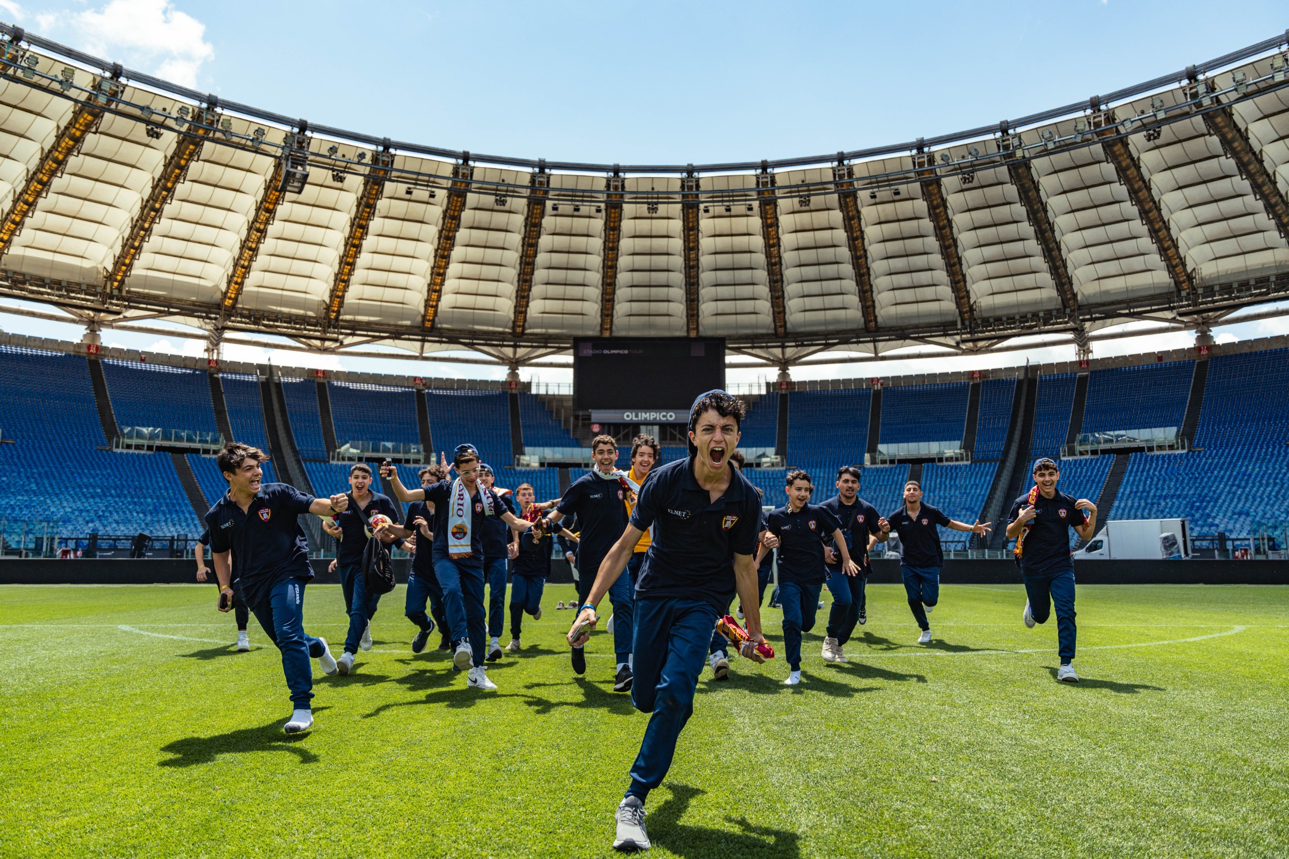Sports past obstacles: Roma Club Gerusalemme visits the Olimpico