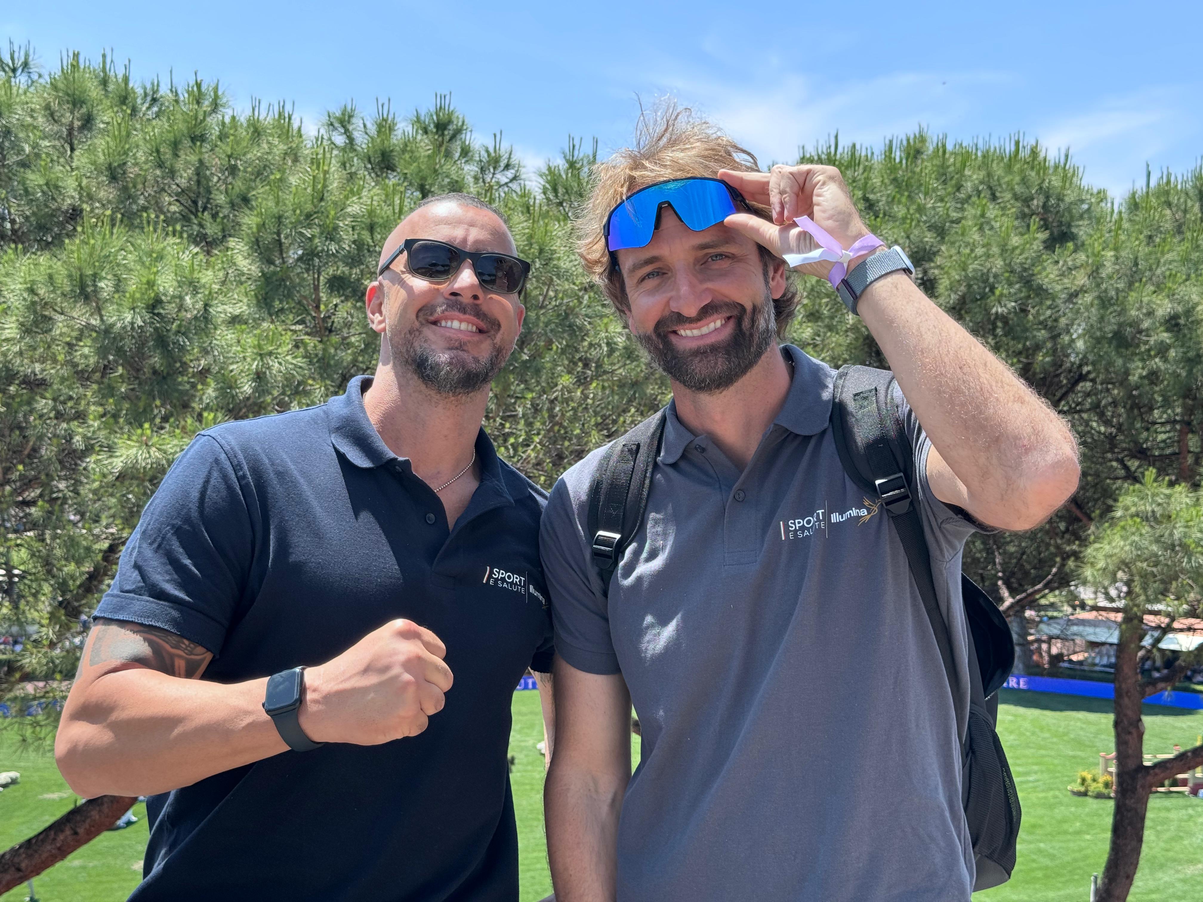 Piazza di Siena, Rosolino e Maniscalco: “A Villa Borghese i veri valori dello sport”