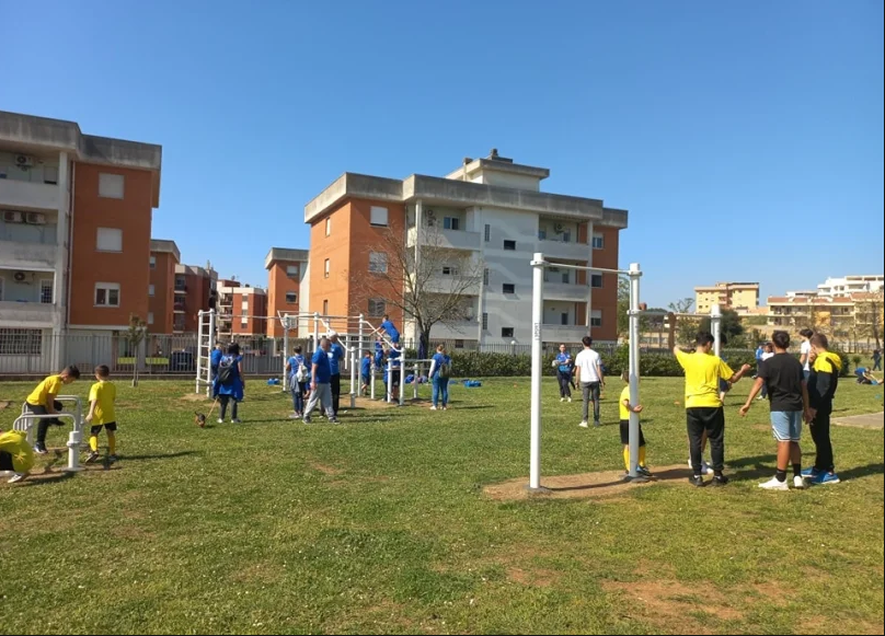 Latina, the equipped area at the Parco della Lirica inaugurated