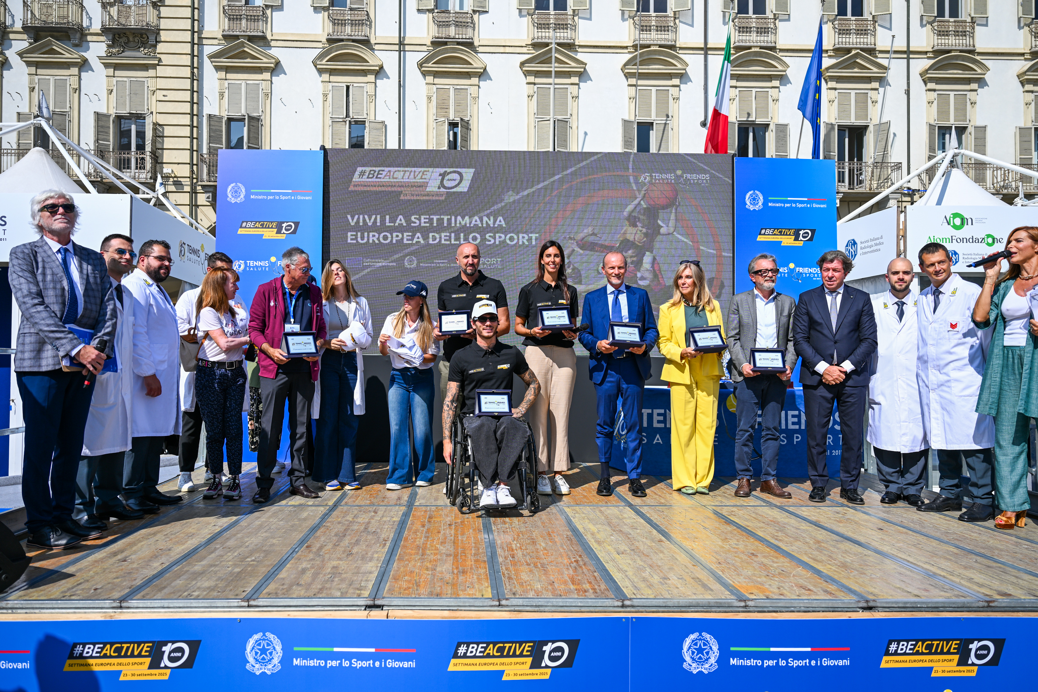 Settimana Europea dello Sport, è iniziata da Torino l'edizione 2025 di #BeActive