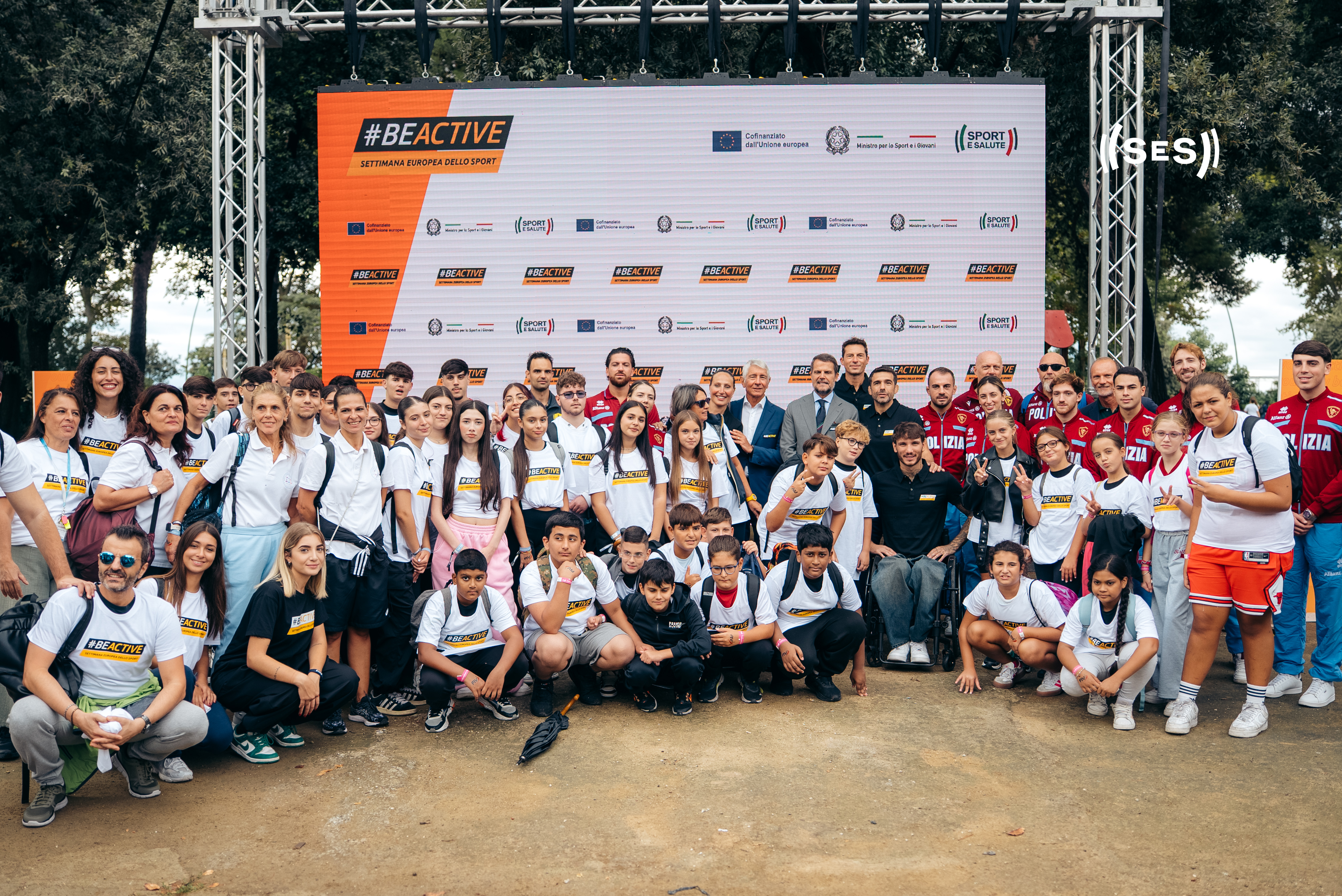 Napoli traccia la rotta per un'Italia attiva. Il Ministro Abodi e 3000 student aprono il villaggio BeActive. E' il main event della Settmana Europea dello Sport 2026