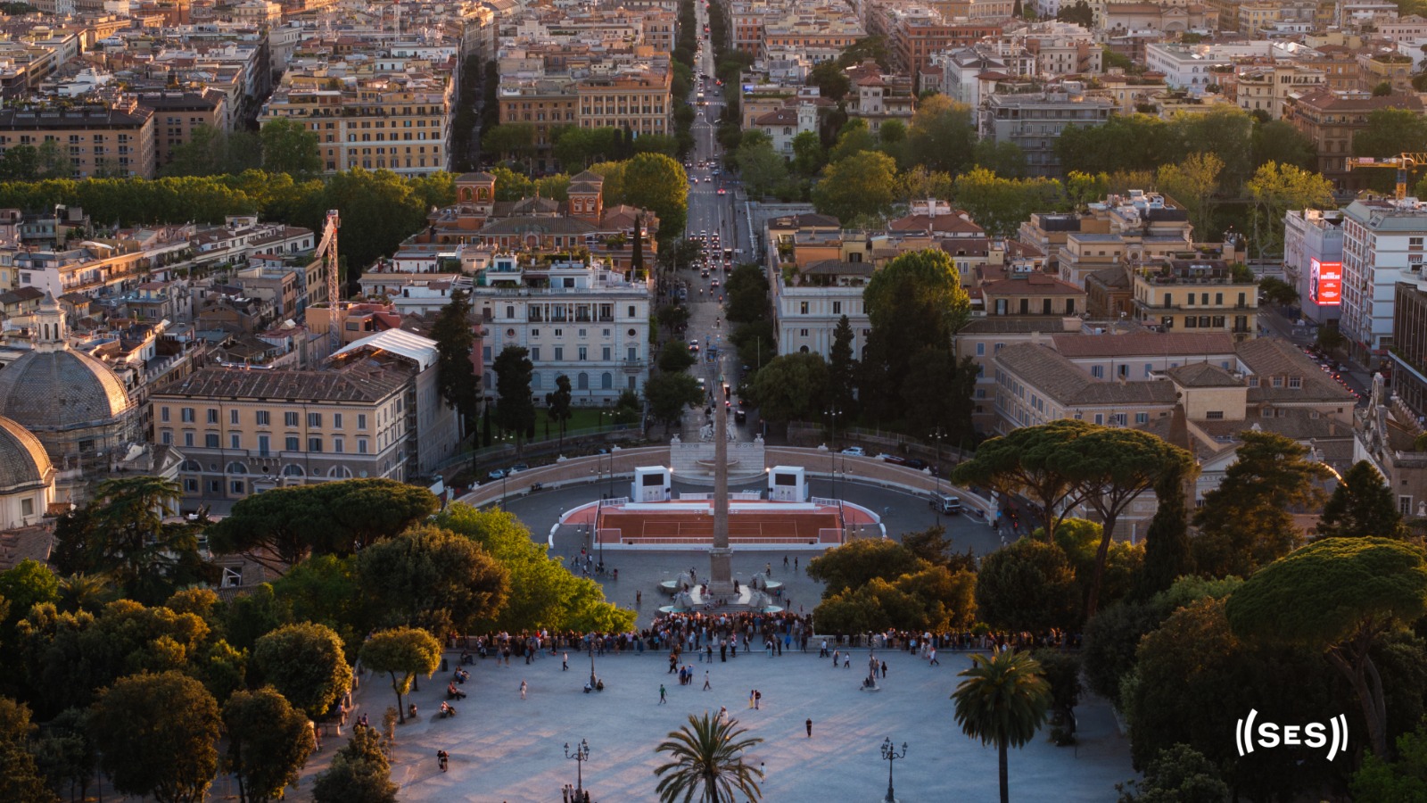 Internazionali d'Italia BNL 2026. Inaugurato il campo in piazza del Popolo. L'AD Diego Nepi Molineris: 