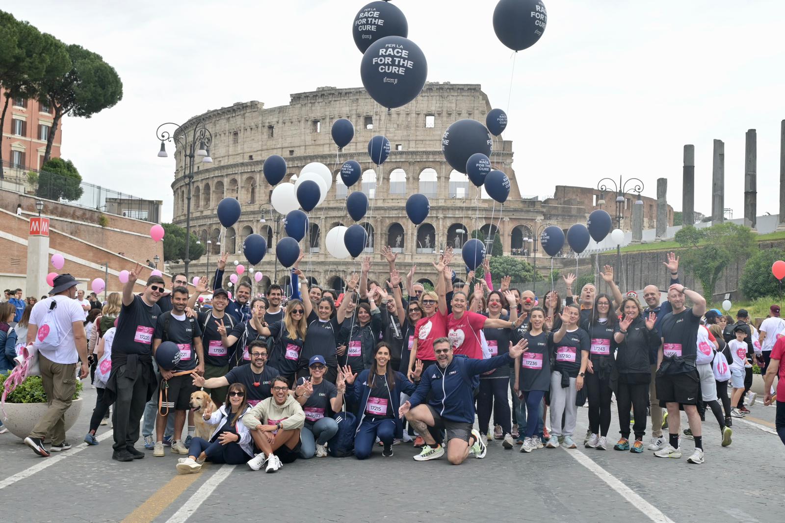 Dalle parole ai fatti: Sport e Salute protagonista con una squadra di oltre cento colleghi alla Race for the Cure 2026