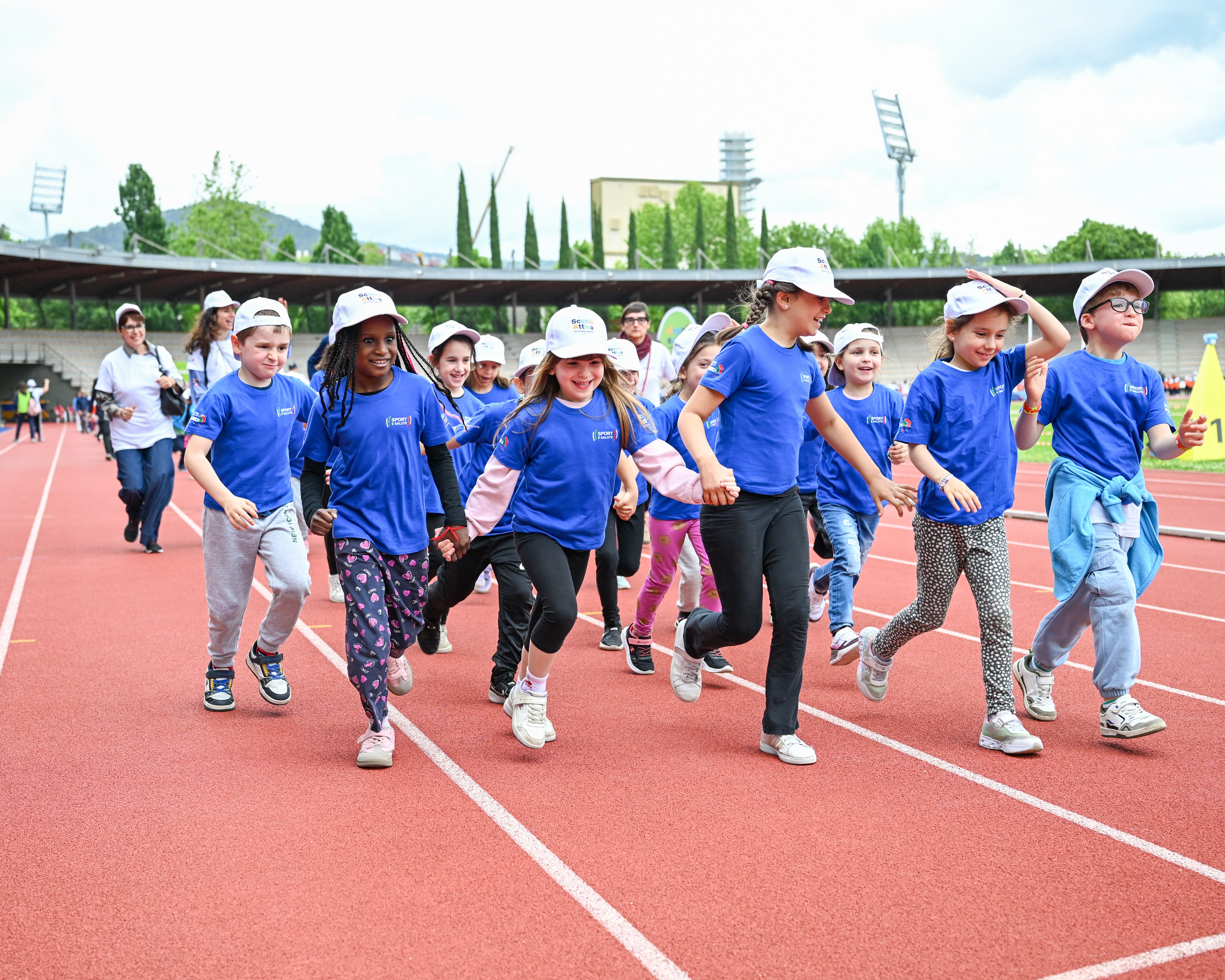 Scuola Attiva Kids per la Toscana Inclusiva, a Firenze la festa regionale con oltre 700 piccoli alunni del primo anno della scuola primaria