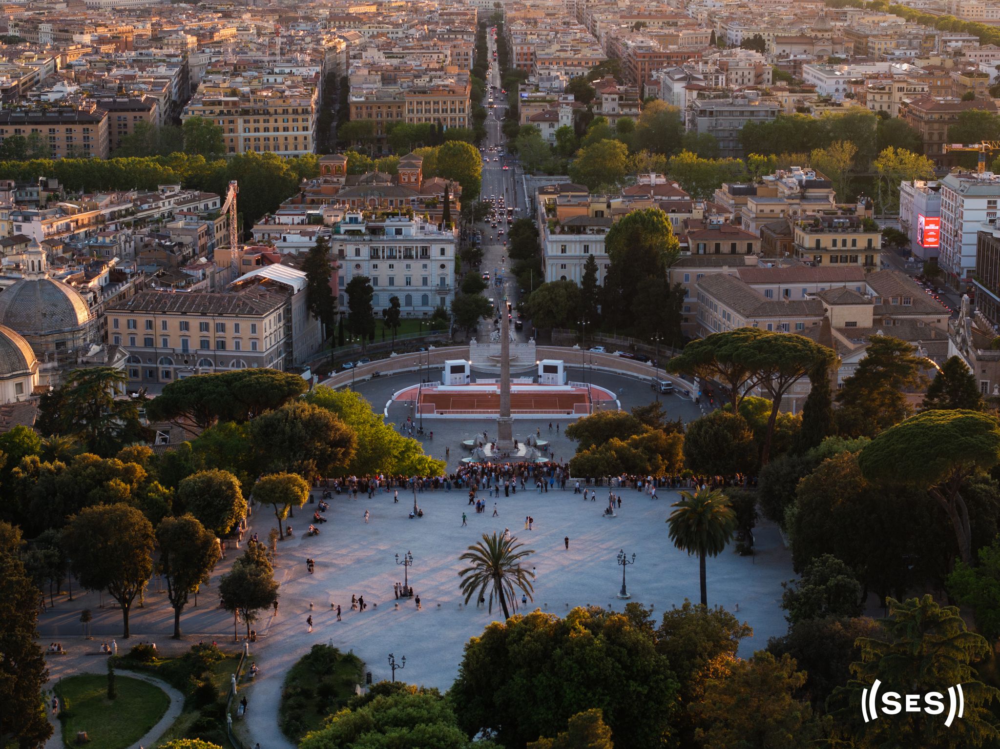 Internazionali d'Italia BNL 2026. Inaugurato il campo in piazza del Popolo. L'AD Diego Nepi Molineris: 