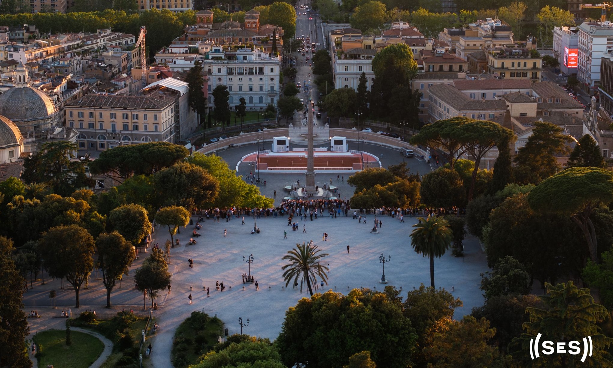 Internazionali d'Italia BNL 2026. Inaugurato il campo in piazza del Popolo. L'AD Diego Nepi Molineris: 