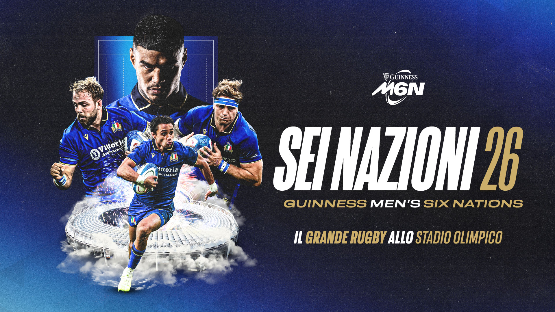 SeiNazioni 2026, il Foro Italico pronto al doppio appuntamento con le emozioni del rugby azzurro. Mezzaroma: 