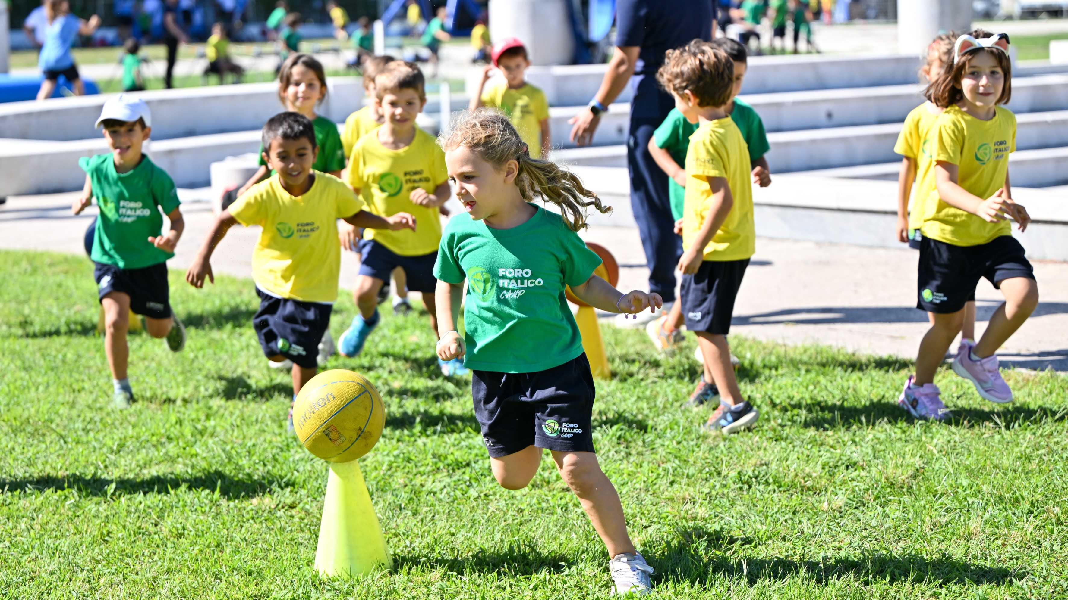 Più di mille bambini a Roma e Caivano per le feste finali dei Camp estivi di Sport e Salute