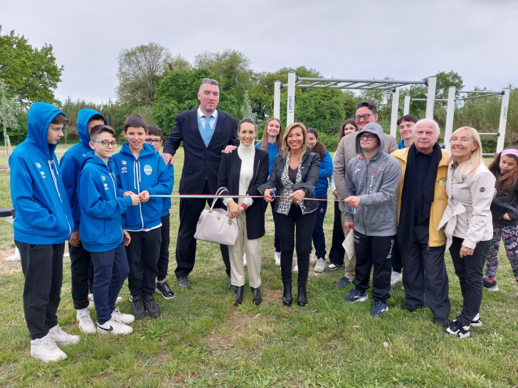 In Castelferretti sport belongs… to everyone: the new open-air gym has been inaugurated