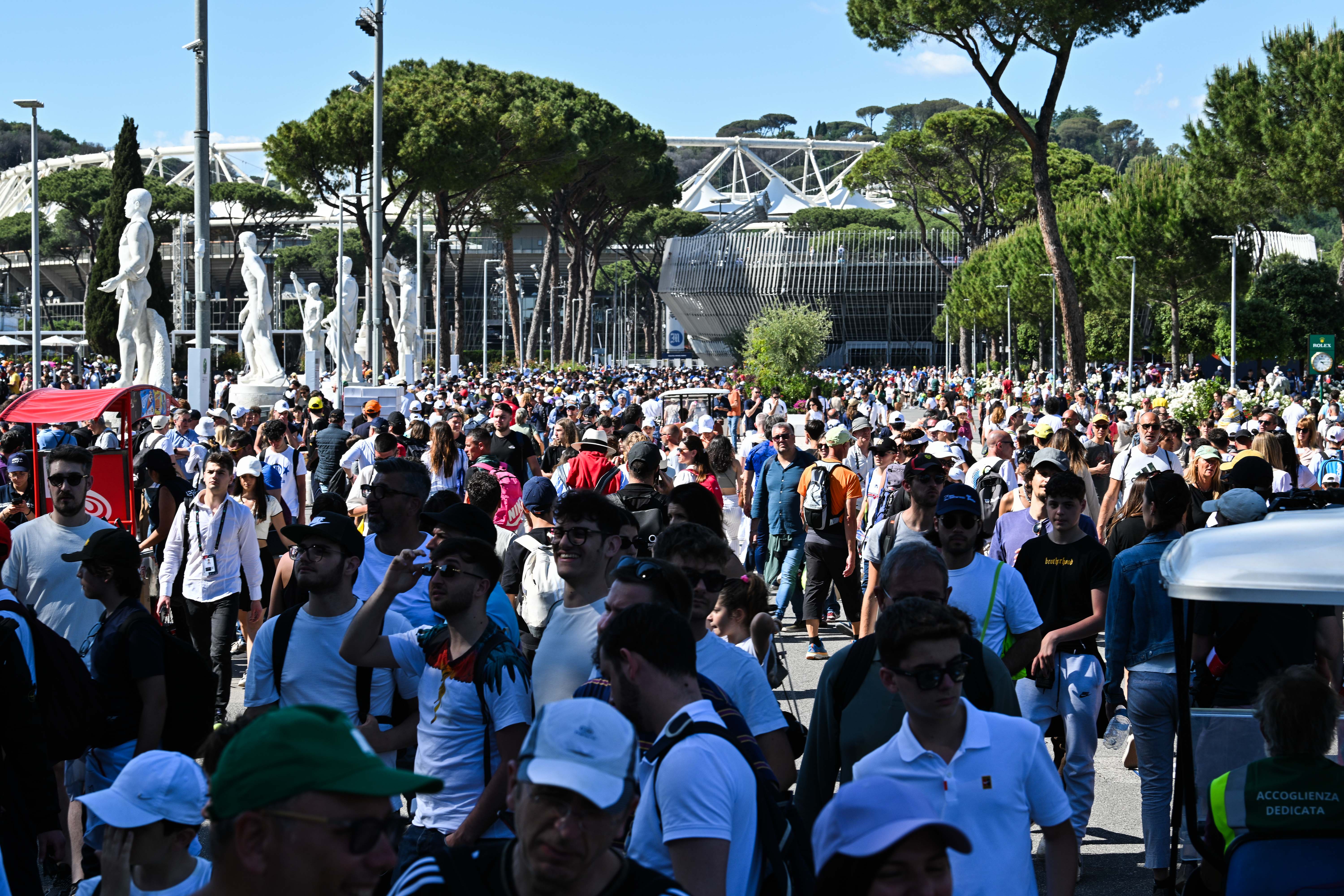 Internazionali BNL d’Italia 2024, the file ends.  “Foro Italico is the actual added worth of the event”