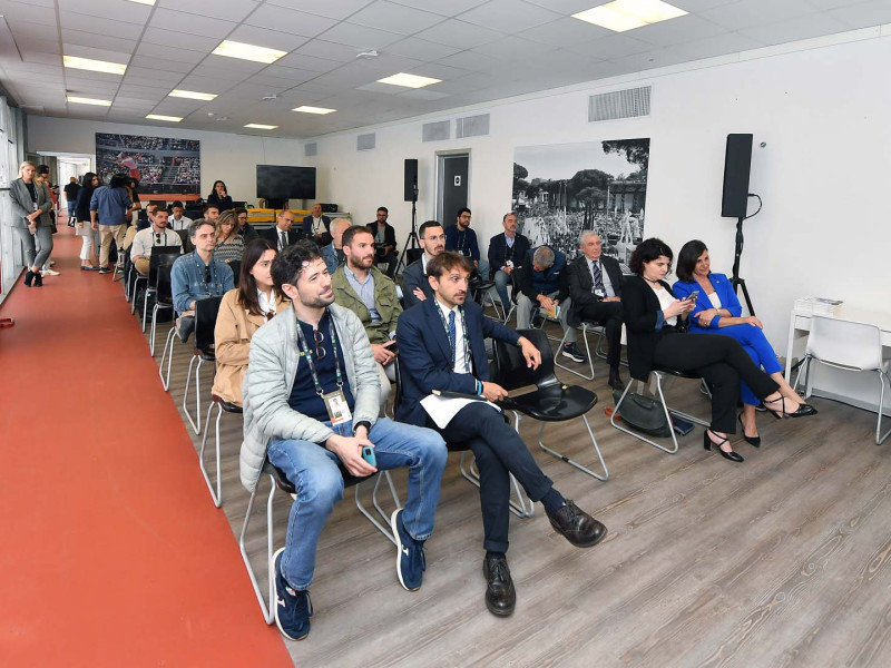 Sala Stampa Gianni Clerici Foto  Mezzelani GMT 008 Sala Stampa Gianni Clerici Foto  Mezzelani GMT 008