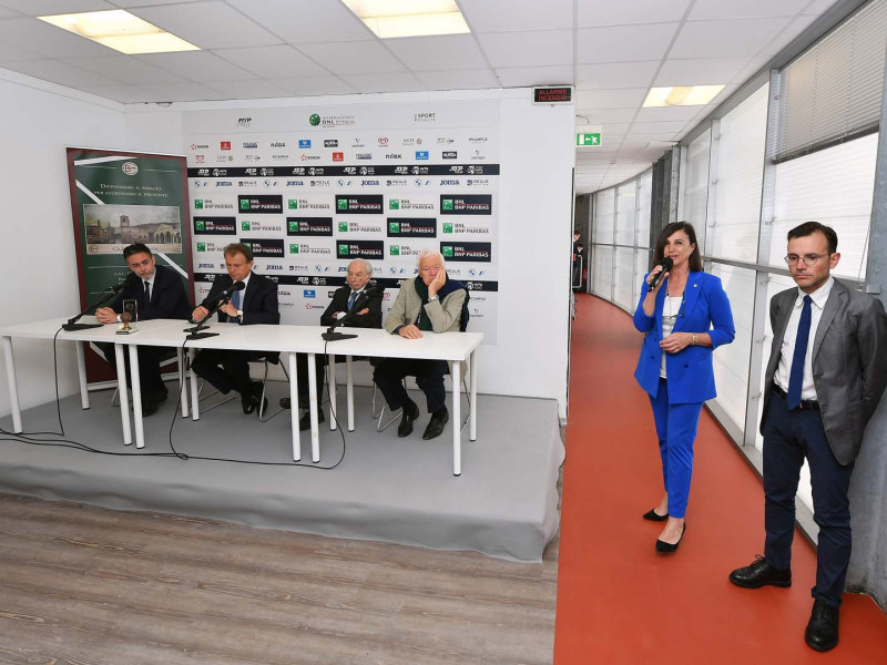 Sala Stampa Gianni Clerici Foto  Mezzelani GMT 009 Sala Stampa Gianni Clerici Foto  Mezzelani GMT 009