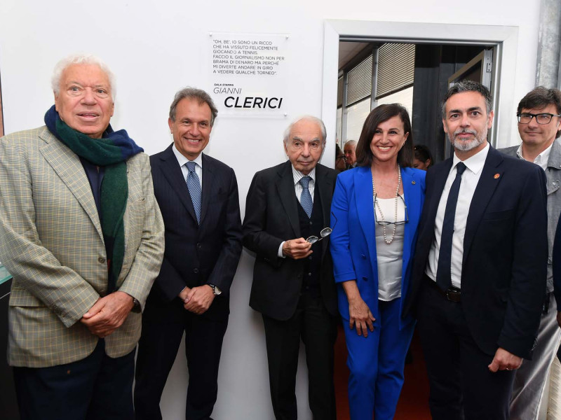 Sala Stampa Gianni Clerici Foto  Mezzelani GMT 024 Sala Stampa Gianni Clerici Foto  Mezzelani GMT 024