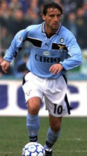 roberto mancini lazio palla