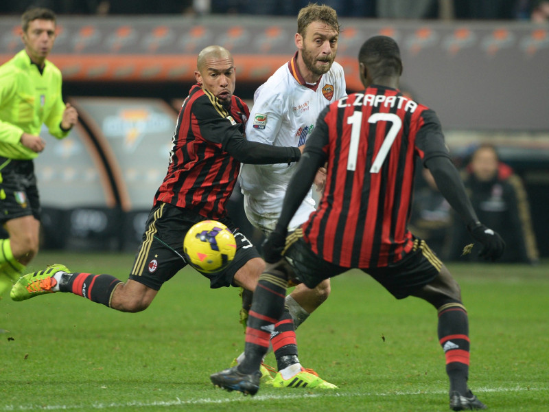 de rossi contrasto de jong milan roma 2013 de rossi contrasto de jong milan roma 2013