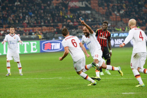 esultanza gol strootman milan roma 2013