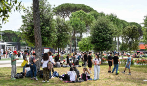 ibi250515 varie pubblico foro italico foto gobbi gmt ibi250515 varie pubblico foro italico foto gobbi gmt