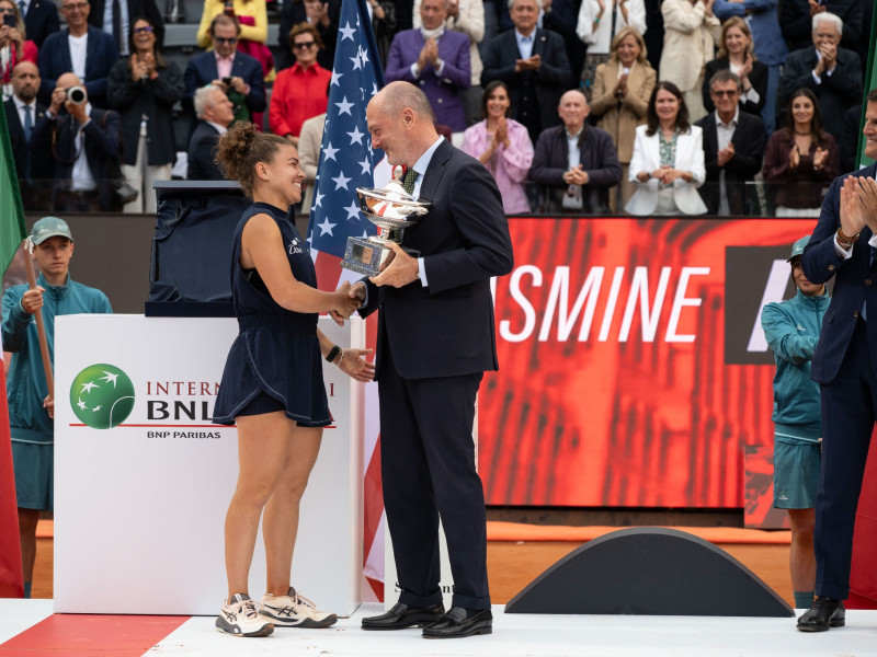 ibi250517 wta premiazioni foto gobbi gmt ibi250517 wta premiazioni foto gobbi gmt