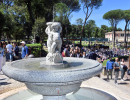 inaugurazione fontana dei pupazzi foto mezzelani gobbi   gmt218