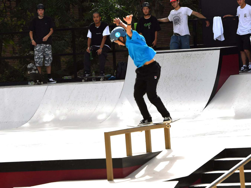 Skateboard Colle Oppio giovpom Foto  Mezzelani GMT1827  Skateboard Colle Oppio giovpom Foto  Mezzelani GMT1827