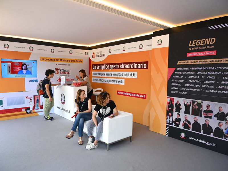 Stand Sport e Salute Salute Foto Masi GMT1 Stand Sport e Salute Salute Foto Masi GMT1