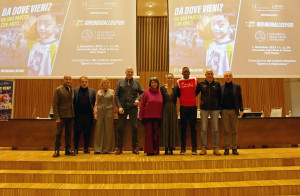 da sx Cè, Marzoli, Cortese, F.Esposito, T.Esposito, Chiuso, Bencosme, Damilano, Achini