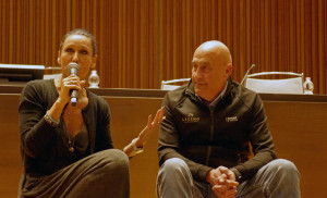 da sx Cristina Chiuso e Maurizio Damilano